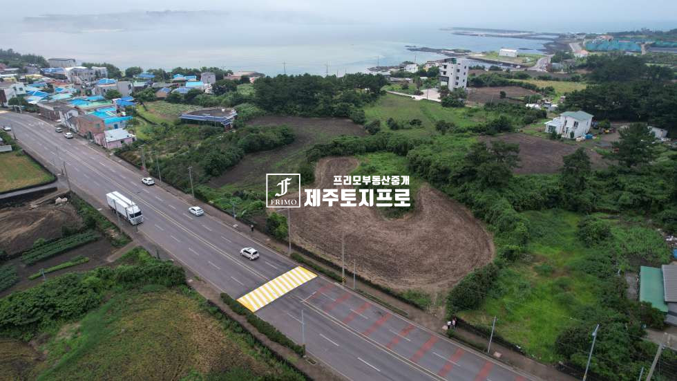 제주 서귀포시 성산읍 고성리 신양교차로 가까운 / 전면 넓은 토지 매매 매매 매물번호 10630 사진 1