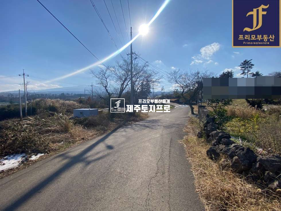 제주 제주시 애월읍 광령리 제주시 애월읍 광령리 먼 바다뷰 및 한라산뷰를 품은 모양 좋은 토지/단독주택부지로 강력추천 매매 매물번호 10143 사진 9