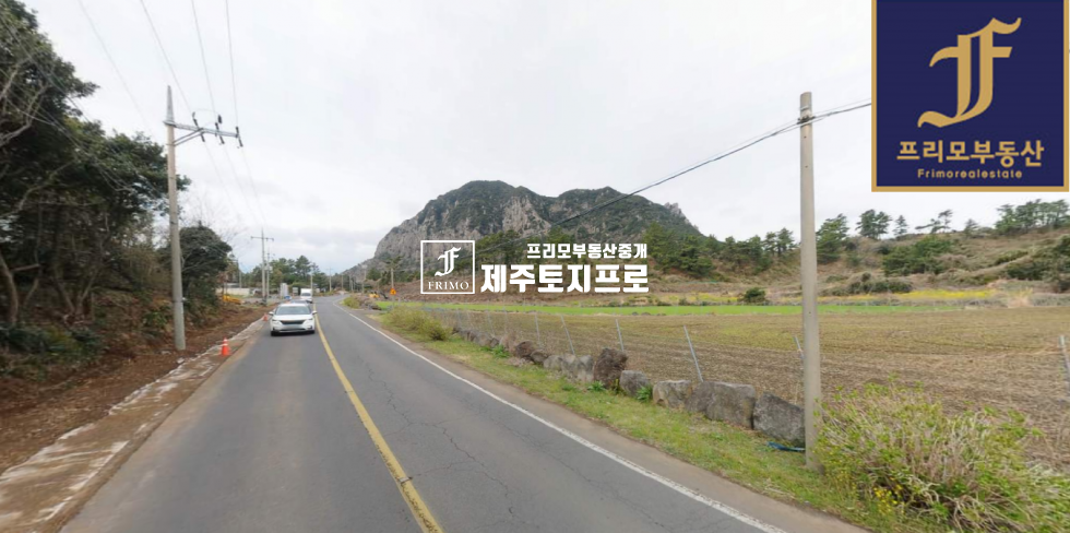 제주 서귀포시 안덕면 화순리 서귀포시 안덕면 화순리 통상가/상가주택/전원주택부지/이차선도로접/산방산뷰최상 매매 매물번호 10160 사진 1